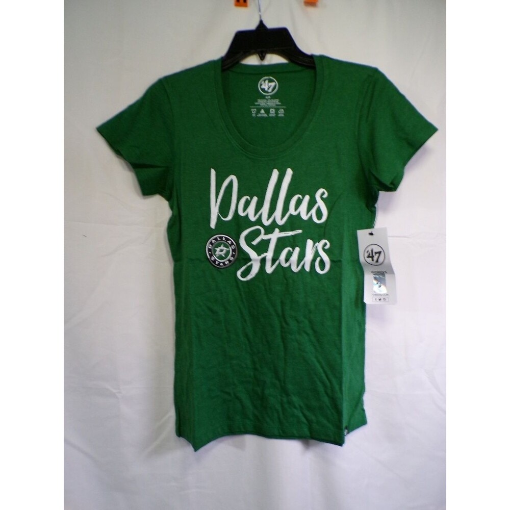 '47 Brand Dallas Stars Women's Green Scoop Neck T-Shirt S